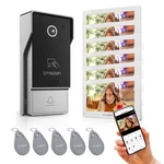 Tmezon Wlan Video Doorbell Intercom System With 7'' Touch Monitor Access Control. Fixed Price $359.99.