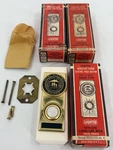 Trine Vtg Gold Medallion Award Electric Push Button Lighted Doorbell Lot Of 3. Fixed Price $39.99.