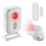 Wireless Pir Motion Sensor Detector Door Window Split Entry Shop Security Alarm. Fixed Price $27.65.