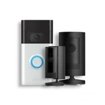 Ring Smart Battery Doorbell Satin Nickel, Outdoor Plus, And Indoor Camera. Fixed Price $339.99.