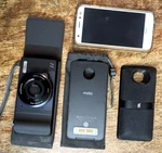 Motorola Z2 Force 64GB Cell Phone + Camera , Jbl Speaker & Projector Mods. Fixed Price $177.87.