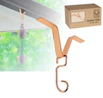 Gutter Clip For Rain Chain Copper Plated Universal Fit 973CP New. Fixed Price $6.50.