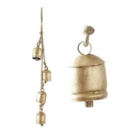 79 Metal Indoor Outdoor Decorative Cow Bells Tibetan 4" X 3" 29", Gold. Fixed Price $23.88.