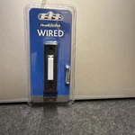 Heath Zenith SL-664-90 Wired Push Button, Black Finish With White Center. Fixed Price $5.00.