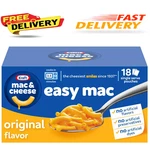 Kraft Easy Mac And Cheese, 18 Packets, For Dinner Sides, 38.7 Oz. Fixed Price $9.50.