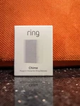 Ring Door Chime White Plug-in For Devices Open Box. Fixed Price $18.00.