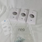 Ring Video Doorbell Corner Kit 8KKWS6-0000 Parts And Pieces Hardware. Fixed Price $13.30.