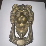 Vintage Reclaimed Antique Victorian Lion Head Brass Door Knocker/ Pull!. Fixed Price $95.00.