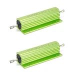 2PCS Aluminum Case Chassis Mounted 100W Watt 12 Ohm Wirewound Resistor. Fixed Price $15.76.