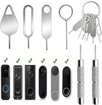 8 Pcs Security Pin Key Release Removal Tool Compatible With Arlo Video Doorbell,. Fixed Price $13.95.