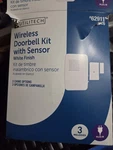 Utilitech #6291126 Wireless Doorbell Kit, 3 Melodies White. Fixed Price $16.99.