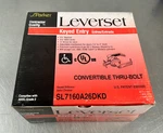 S. Parker Hardware Keyed-entry Leverset Ansi Grade #SL7160A26DKD. Fixed Price $58.99.