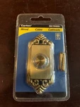 Push Button Doorbell - Wired Antique Brass Color W/ Screws Carlon DH1665L. Fixed Price $12.99.