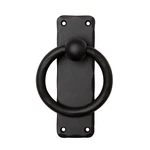 Wrought Iron Door Knocker With Long Back Plate. Fixed Price $80.00.