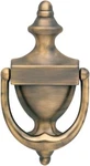 New Baldwin Estate 0102-003 Colonial Knocker Satin Brass, 6.5"X3.5". Fixed Price $68.00.