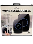 Vibe Wireless Doorbell Ve-wdbl-nte Black 1000 Ft Range IP44 New Sealed. Fixed Price $21.88.