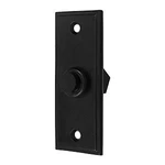 Deltana BBS333U19 Solid Brass Rectangular Contemporary Bell Button (paint Black). Fixed Price $41.42.