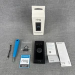 Ring Video Doorbell Wired Smart Camera Black 1080P Wifi Model 5AT3T5. Fixed Price $24.99.