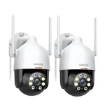 Dekco 2PACKS, 2K Wifi Outdoor Security Cameras Pan-tilt 360 View, 3MP Survei.... Fixed Price $139.56.