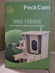 Peckcam Smart Bird Feeder Camera, Ai Identification, IP65 Weatherproof, W43. Fixed Price $45.99.