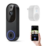 1080P Wireless Wi-fi Video Doorbell Camera With Two Way Audio, Night Vision, .... Fixed Price $12.30.