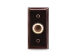 Heath Zenith Oil Rubbed Bronze Metal Wired Lighted Push Doorbell Button. Fixed Price $18.00.