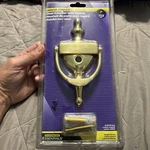 Hillman Solid Brass Finish 7" Door Knocker Hardware Viewer. Fixed Price $22.46.