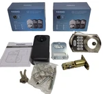 X2 - Teeho TE001 Satin Nickel Keyless Entry Door Lock Keypad Smart Deadbolt. Fixed Price $90.00.