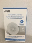 New Feit White Plastic Wireless Smart-enabled Door Chime Bell. Fixed Price $18.78.
