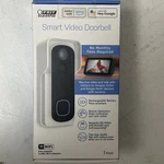 Feit Electric Smart Video Doorbell Wifi - New. Fixed Price $75.00.
