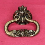 Devil Face Door Knocker With Dragon Ring Handcrafted Brass Drawer Pull Knob. Fixed Price $71.88.