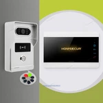 Homsecur Video Phone Intercom Doorbell Night Vision Rfid Keyfobs Card Acces. Fixed Price $181.39.