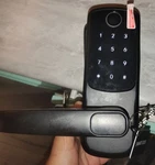 Msr X6 Smart Door Lock Fingerprint Prox App Keypad New Black. Fixed Price $48.00.
