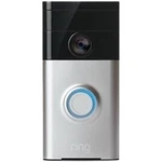 Ring Wi-fi Video Doorbell, Satin Nickel 88RG000FC100. Fixed Price $75.00.