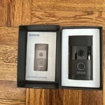New Bosma Sentry Wifi Hd 1080P Video Doorbell Black Hardwired. Fixed Price $34.99.
