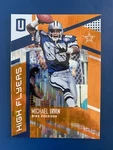 2017 Panini Unparalleled High Flyers Orange Wind Chimes /25 Michael Irvin Hof. Fixed Price $10.00.
