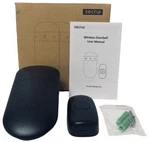 Secrui Wireless Doorbell, Model M508X2+F55, Black W/manual Original Box. Fixed Price $27.95.