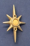 Vtg Nutone Starbright Silver Starburst Push Button Doorbell Mid Century Untested. Fixed Price $59.99.