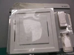 Wireless White Square Door Bell 1001406915 - Missing Push Button. Fixed Price $7.31.