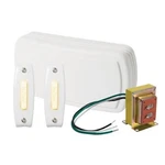 Broan-nutone BK125LWH Builder Kit Doorbell With Lighted Pushbuttons. Fixed Price $86.27.