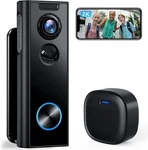 Doorbell Camera Wireless No Subscription, 2K Video With Chime, 2-WAY Au. Fixed Price $79.92.