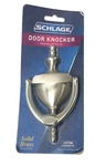 Schlage Door Knocker Solid Brass Model SC2-3125-619 Satin Nickel New. Fixed Price $21.99.