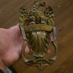 Antique Brass Eagle Door Knocker Traditional Gold Finish. Fixed Price $150.00.
