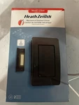 Wired Doorbell Chime Kit Black 2 Melodies 85DB By Heath Zenith Lighted. Fixed Price $10.00.