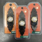 (3) Iq America Black DP1204A Wired Lighted Button Doorbell (qty. Fixed Price $17.00.