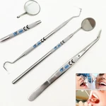 Pakden Industry Professional Dental Examination Kit 3 Pcs Stainless Steel Tool. Fixed Price $13.99.
