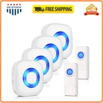 Wireless Doorbell, Waterproof Chime Kit Operating 1300-FT Range 58. Fixed Price $59.99.
