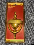 Vintage Ace 5300504 Solid Brass 7" Door Knocker Aldaba New Original Packaging. Fixed Price $16.73.