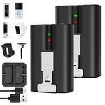 Pack 7200MAH Rechargeable Battery And Charger Station For Ring Doorbell 2/3/4. Fixed Price $26.99.