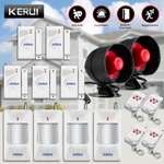 Kerui Home Security Alarm System With 2 Sirens 4 Motion Detectors 5 Door Sensors. Fixed Price $75.98.